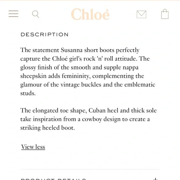 Chloé NWT Susanna Short Boots - 2 dust bags included - Picture 5 of 10